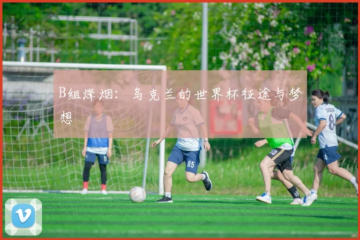 B组烽烟:乌克兰的世界杯征途与梦想
